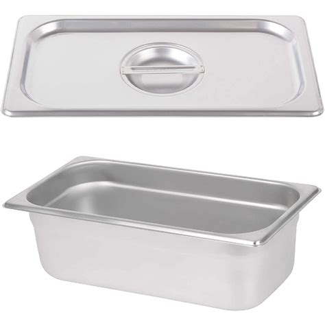 metal trays with lids